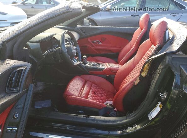 WUAVACFX5J7902440 2018 AUDI R8 Black Սալոնի դիմացի տեսք