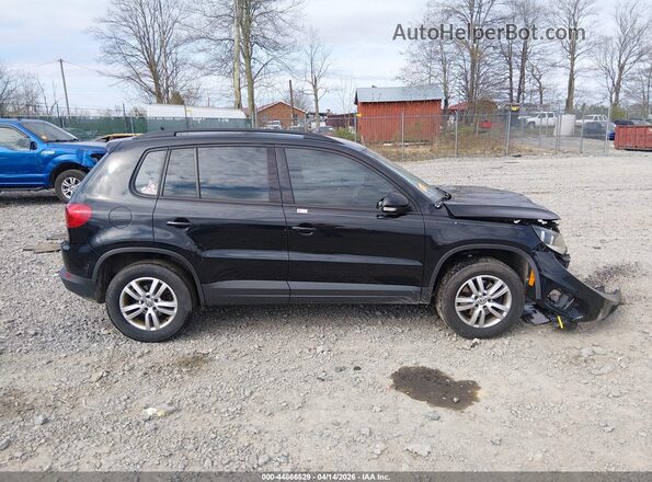 WVGAV7AX3GK000076 2016 VOLKSWAGEN TIGUAN Black Rear interior view