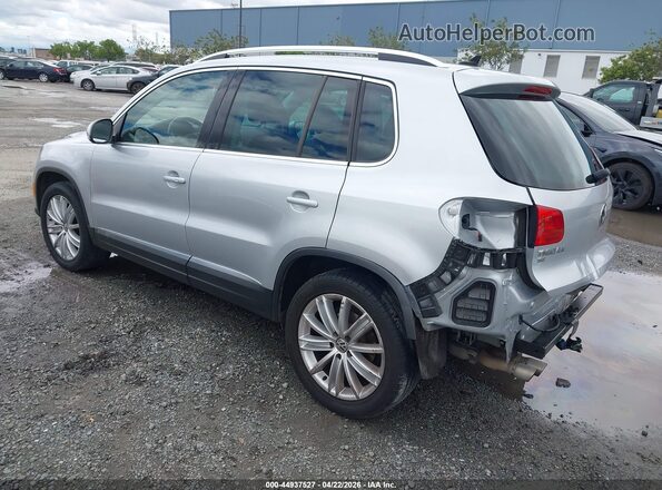 WVGAV7AX3GW551195 2016 VOLKSWAGEN TIGUAN Серебряный Задняя левая четверть