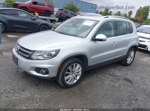 WVGAV7AX3GW551195 2016 VOLKSWAGEN TIGUAN Серебряный Передняя левая четверть