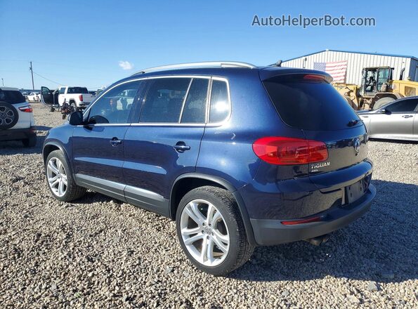 WVGAV7AX7GW534948 2016 VOLKSWAGEN TIGUAN Blue უკანა მარცხენა