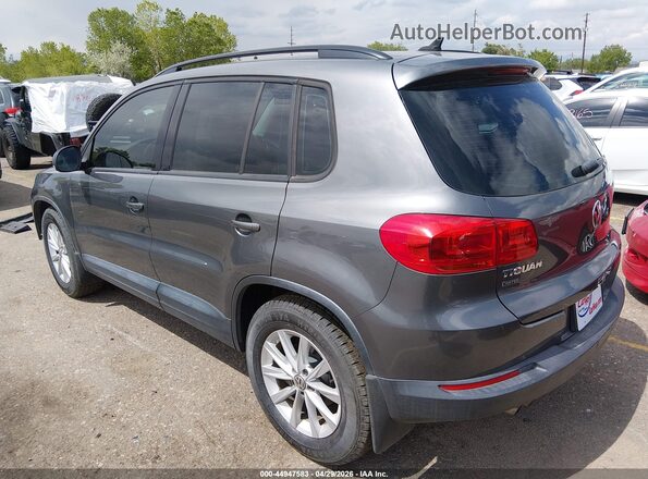WVGAV7AX9JK001627 2018 VOLKSWAGEN TIGUAN Silver Հետևի ձախ