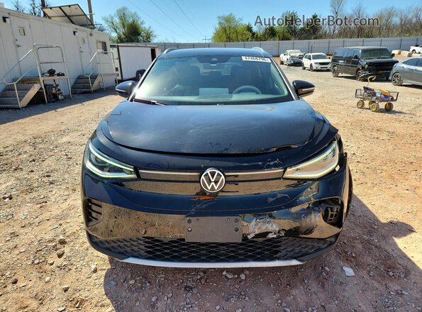 WVGDMPE23MP012158 2021 VOLKSWAGEN ID.4 Black Widok z przodu