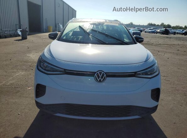 WVGDMPE24MP019815 2021 VOLKSWAGEN ID.4 White Դիմացի տեսք