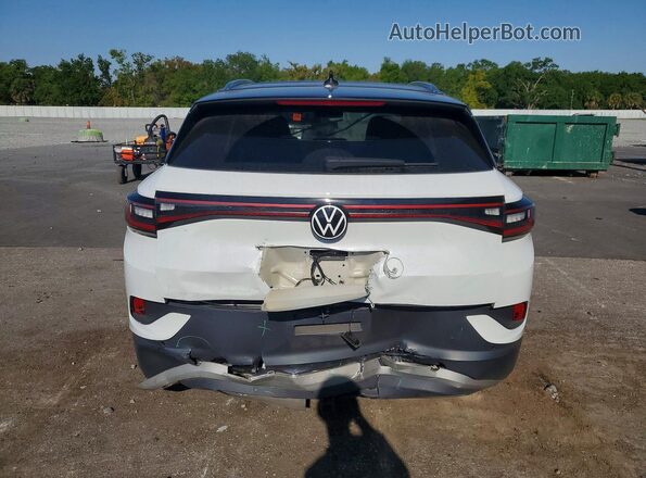 WVGDMPE24MP019815 2021 VOLKSWAGEN ID.4 White Հետևի տեսք