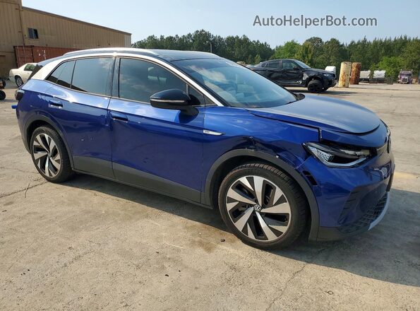 WVGDMPE2XMP013288 2021 VOLKSWAGEN ID.4 Синий 
