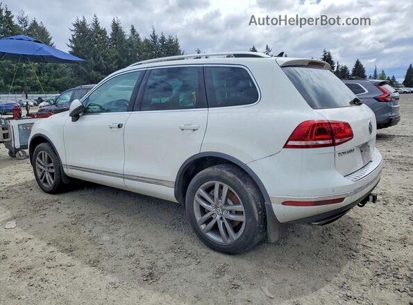 WVGEF9BP9GD010835 2016 VOLKSWAGEN TOUAREG White უკანა მარცხენა