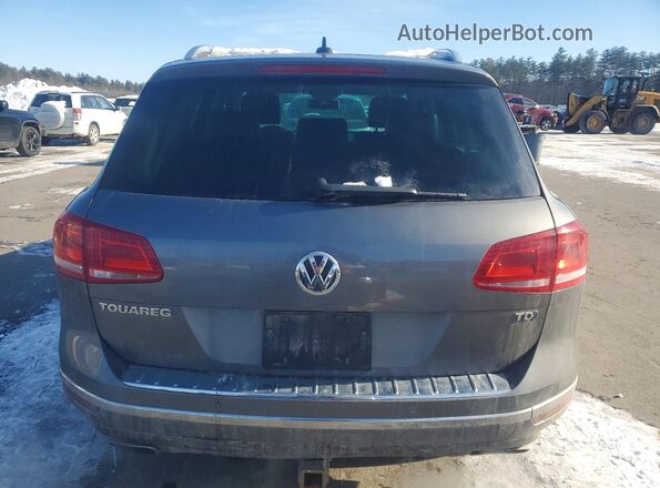 WVGEP9BP5GD005757 2016 VOLKSWAGEN TOUAREG Gray Vista trasera