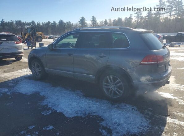 WVGEP9BP5GD005757 2016 VOLKSWAGEN TOUAREG Gray Trasero izquierdo