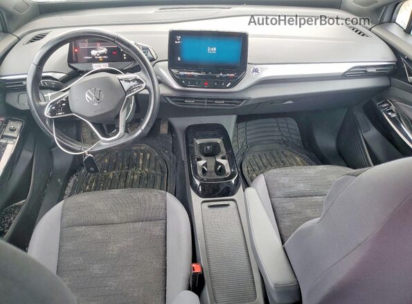 WVGJNPE20MP056814 2021 VOLKSWAGEN ID.4 Gray Вид панелі приладів