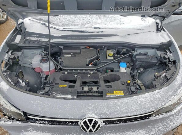 WVGJNPE20MP056814 2021 VOLKSWAGEN ID.4 Gray Вид підкапотного простору