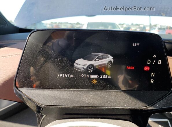WVGKMPE25MP022035 2021 VOLKSWAGEN ID.4 Blue Սարքավորումների վահանակի տեսք