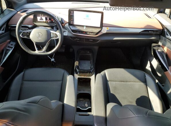 WVGKMPE25MP022035 2021 VOLKSWAGEN ID.4 Blue Առջևի վահանակի տեսք