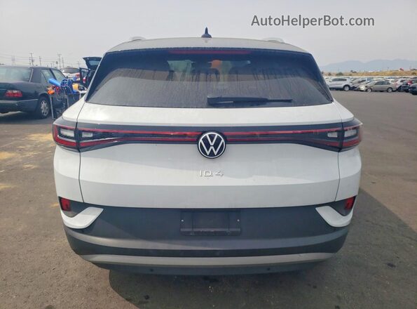WVGKMPE2XNP071720 2022 VOLKSWAGEN ID.4 White Հետևի տեսք