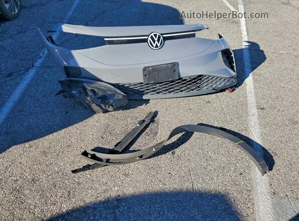 WVGRMPE28NP039136 2022 VOLKSWAGEN ID.4 Gray VIN sticker view