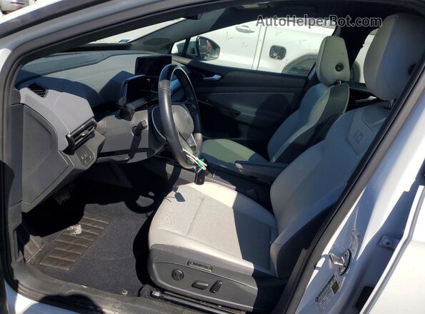 WVGTMPE24MP065642 2021 VOLKSWAGEN ID.4 White Widok wnętrza z przodu