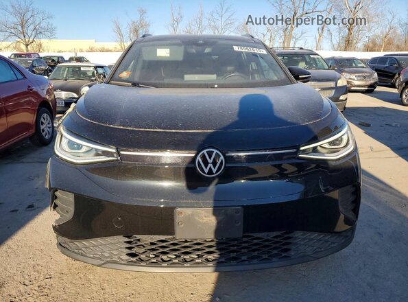 WVGTMPE28NP072370 2022 VOLKSWAGEN ID.4 Black Դիմացի տեսք