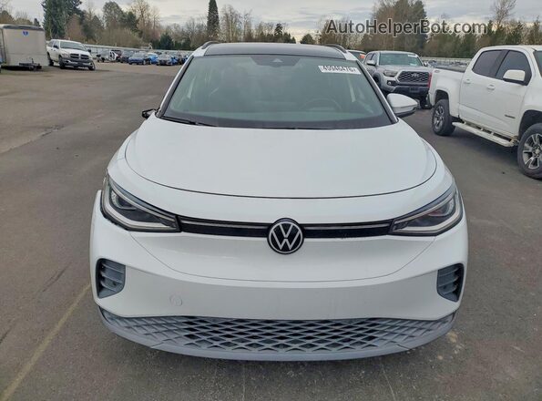 WVGTMPE29MP039036 2021 VOLKSWAGEN ID.4 White Դիմացի տեսք