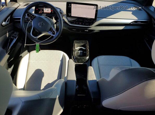 WVGTMPE29NP075178 2022 VOLKSWAGEN ID.4 Blue Widok deski rozdzielczej