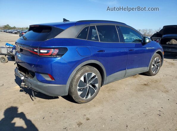 WVGTMPE29NP075178 2022 VOLKSWAGEN ID.4 Blue Tył prawy