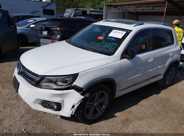WVGTV7AX0HW506077 2017 VOLKSWAGEN TIGUAN White Przód lewy