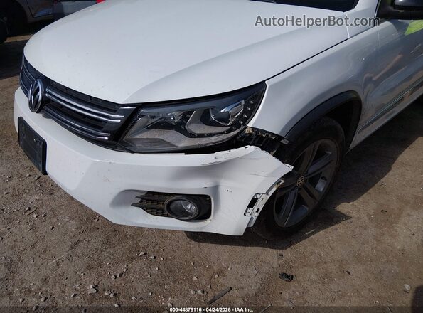 WVGTV7AX0HW506077 2017 VOLKSWAGEN TIGUAN White Widok z przodu