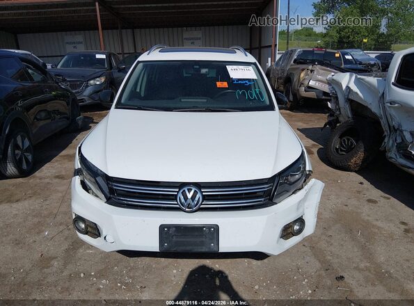 WVGTV7AX0HW506077 2017 VOLKSWAGEN TIGUAN White Widok wnętrza z tyłu