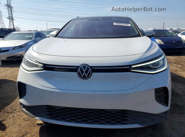 WVGUNPE23MP063544 2021 VOLKSWAGEN ID.4 White Вид спереду