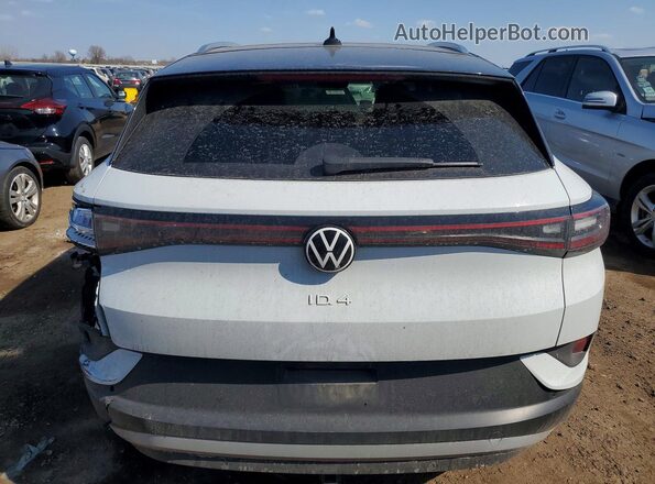 WVGUNPE23MP063544 2021 VOLKSWAGEN ID.4 White Вид ззаду
