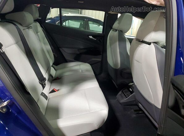 WVGUNPE27MP061957 2021 VOLKSWAGEN ID.4 Blue Հետևի նստատեղերի տեսք