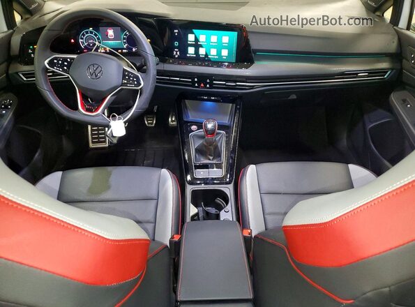 WVW2A7CD0RW233593 2024 VOLKSWAGEN GTI Белый Вид панели приборов