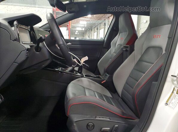 WVW2A7CD0RW233593 2024 VOLKSWAGEN GTI Белый Вид салона спереди