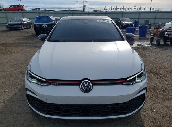 WVW9A7CDXPW202959 2023 VOLKSWAGEN GTI White Դիմացի տեսք