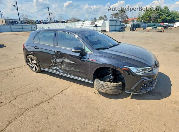 WVWG87CD3NW159047 2022 VOLKSWAGEN GTI Black Przód prawy