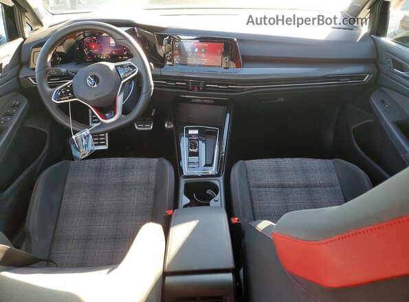 WVWGA7CD7PW149533 2023 VOLKSWAGEN GTI Black Առջևի վահանակի տեսք