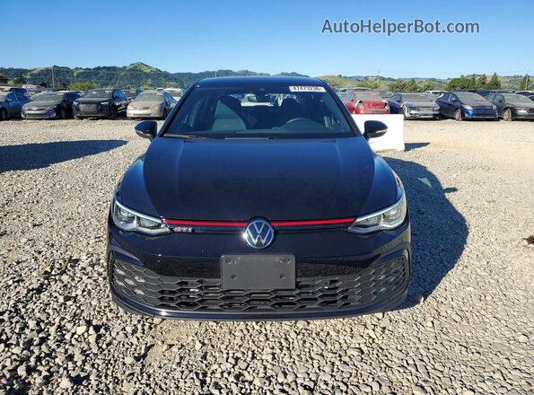 WVWGA7CD7PW149533 2023 VOLKSWAGEN GTI Black Դիմացի տեսք
