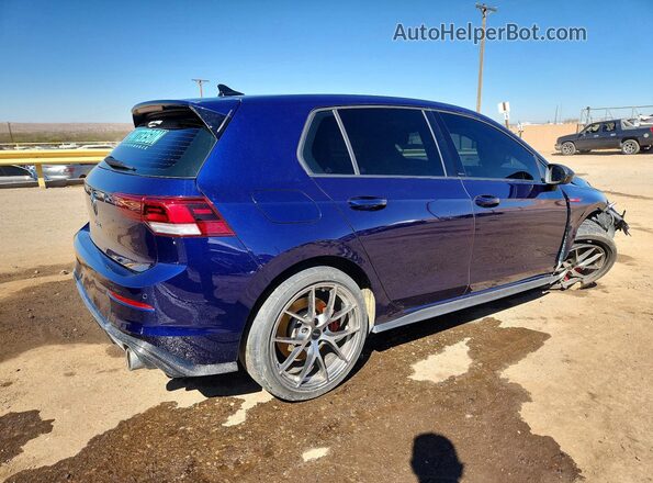 WVWH87CD2NW178631 2022 VOLKSWAGEN GTI Blue Trasero derecho
