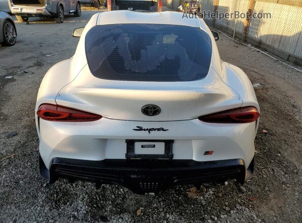 WZ1DB4C01LW024132 2020 TOYOTA SUPRA White Հետևի տեսք