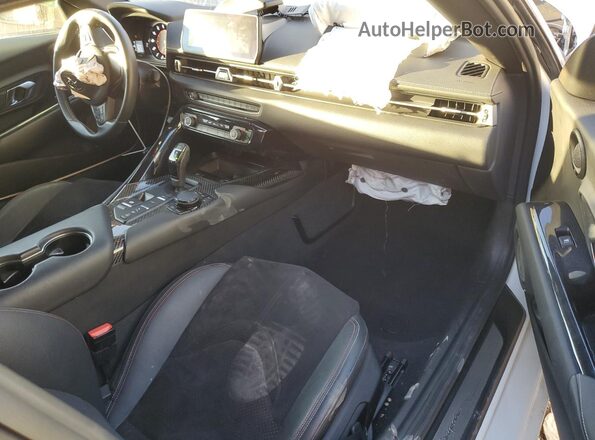 WZ1DB4C01LW024132 2020 TOYOTA SUPRA White Առջևի վահանակի տեսք