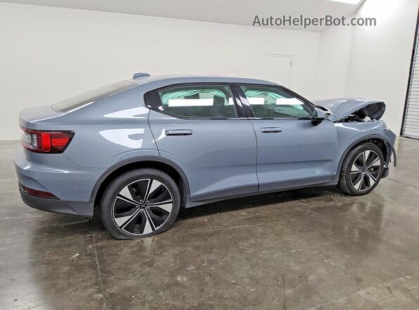 YSMED3KA2PL146981 2023 POLESTAR 2 Gray Հետևի աջ