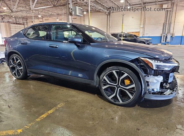 YSMET3KA3PL132865 2023 POLESTAR 2 Синий Передняя правая четверть