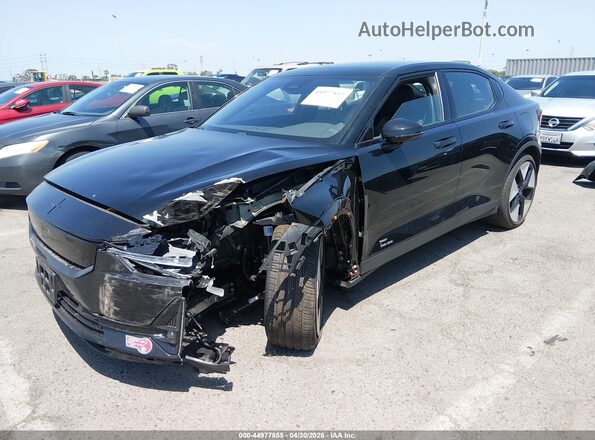 YSMFD3KA1RL233164 2024 POLESTAR 2 Black Przód lewy