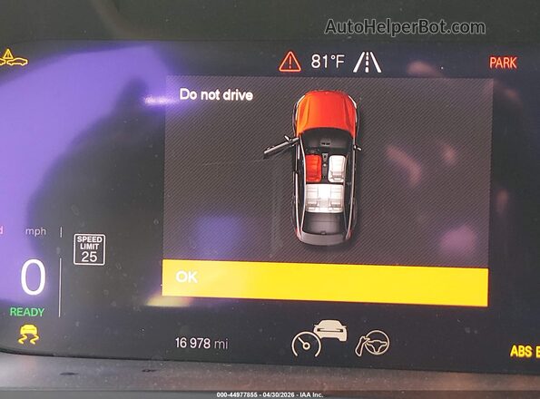 YSMFD3KA1RL233164 2024 POLESTAR 2 Black Widok wnętrza z tyłu