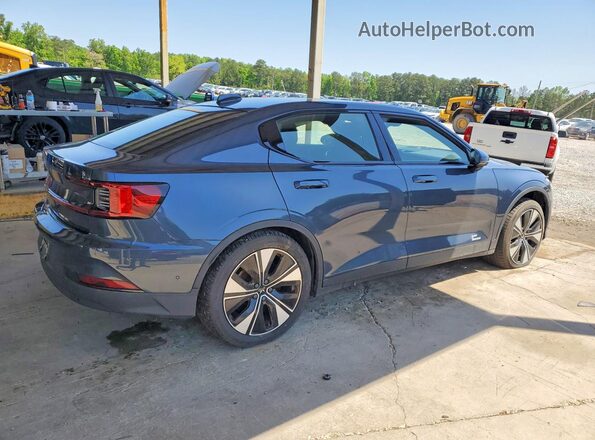 YSMFD3KA3RL212638 2024 POLESTAR 2 Синий Задняя правая четверть