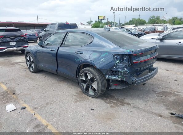 YSMFD3KA8RL233551 2024 POLESTAR 2 Blue Задня ліва чверть