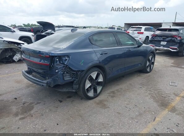 YSMFD3KA8RL233551 2024 POLESTAR 2 Blue Задня права чверть