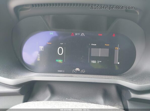 YSMFD3KA8RL233551 2024 POLESTAR 2 Blue Вид задніх сидінь