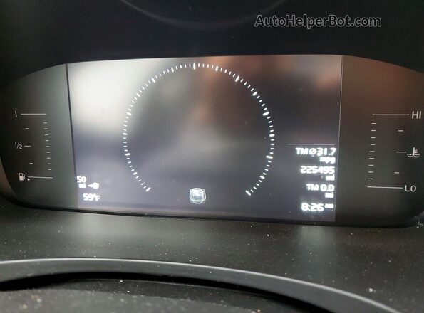 YV1102AK2H1012425 2017 VOLVO S90 Black Вид щитка приладів