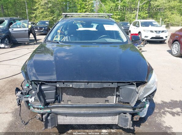 YV140MEK3G1305252 2016 VOLVO V60 Black უკანა სალონის ხედი