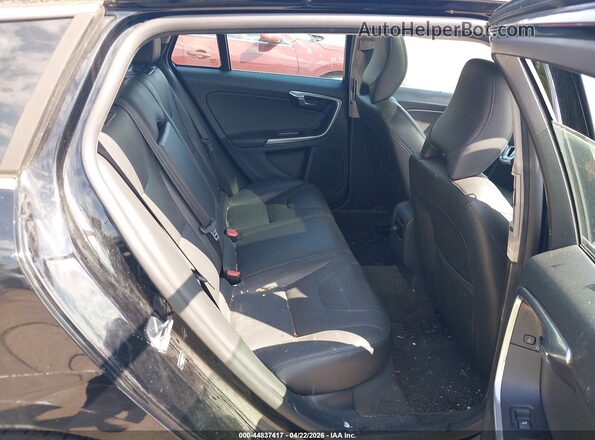 YV140MEK3G1305252 2016 VOLVO V60 Black VIN კოდის სტიკერის ხედი